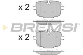 BREMS BP3450 - PASTIGLIE FRENO - BRAKE PADS