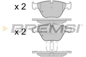 BREMS BP3452 - PASTIGLIE FRENO - BRAKE PADS