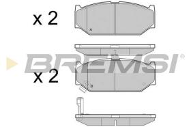 BREMS BP3455 - PASTIGLIE FRENO - BRAKE PADS