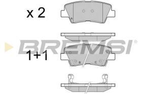 BREMS BP3456 - PASTIGLIE FRENO - BRAKE PADS