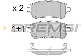 BREMS BP3466 - PASTIGLIE FRENO - BRAKE PADS