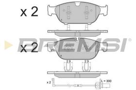 BREMS BP3476 - PASTIGLIE FRENO - BRAKE PADS