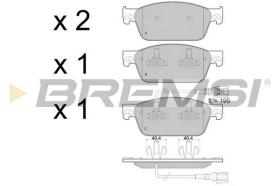 BREMS BP3478 - PASTIGLIE FRENO - BRAKE PADS