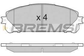 BREMS BP3481 - PASTIGLIE FRENO - BRAKE PADS