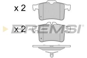 BREMS BP3484 - PASTIGLIE FRENO - BRAKE PADS