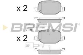 BREMS BP3490 - PASTIGLIE FRENO - BRAKE PADS