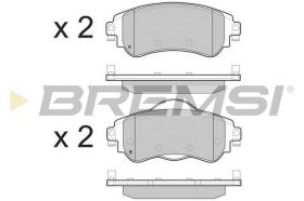 BREMS BP3491 - PASTIGLIE FRENO - BRAKE PADS