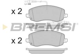 BREMS BP3499 - PASTIGLIE FRENO - BRAKE PADS