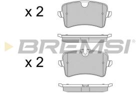 BREMS BP3502 - PASTIGLIE FRENO - BRAKE PADS