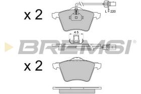 BREMS BP3506 - PASTIGLIE FRENO - BRAKE PADS