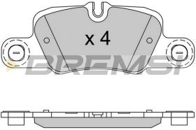 BREMS BP3519 - PASTIGLIE FRENO - BRAKE PADS