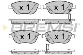 BREMS BP3523 - PASTIGLIE FRENO - BRAKE PADS