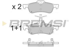 BREMS BP3528 - PASTIGLIE FRENO - BRAKE PADS