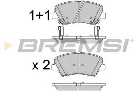 BREMS BP3529 - PASTIGLIE FRENO - BRAKE PADS