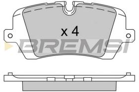 BREMS BP3533 - PASTIGLIE FRENO - BRAKE PADS