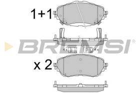 BREMS BP3537 - PASTIGLIE FRENO - BRAKE PADS