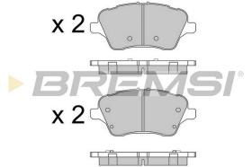 BREMS BP3545 - PASTIGLIE FRENO - BRAKE PADS