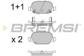 BREMS BP3550 - PASTIGLIE FRENO - BRAKE PADS