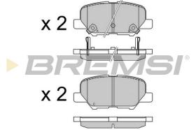 BREMS BP3555 - PASTIGLIE FRENO - BRAKE PADS