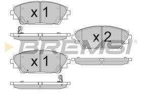 BREMS BP3556 - PASTIGLIE FRENO - BRAKE PADS