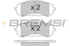 BREMS BP3560 - PASTIGLIE FRENO - BRAKE PADS