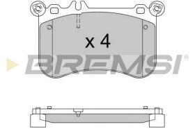 BREMS BP3563 - PASTIGLIE FRENO - BRAKE PADS