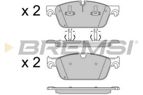 BREMS BP3565 - PASTIGLIE FRENO - BRAKE PADS