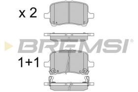 BREMS BP3566 - PASTIGLIE FRENO - BRAKE PADS