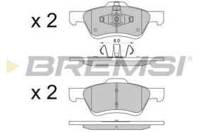 BREMS BP3567 - PASTIGLIE FRENO - BRAKE PADS