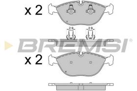 BREMS BP3571 - PASTIGLIE FRENO - BRAKE PADS