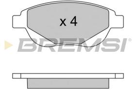 BREMS BP3580 - PASTIGLIE FRENO - BRAKE PADS