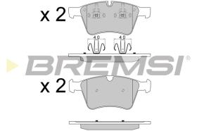 BREMS BP3590 - PASTIGLIE FRENO - BRAKE PADS