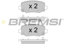 BREMS BP3604 - PASTIGLIE FRENO - BRAKE PADS