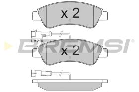 BREMS BP3612 - PASTIGLIE FRENO - BRAKE PADS