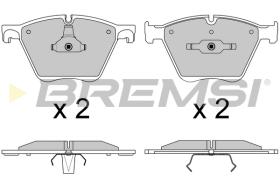 BREMS BP3615 - PASTIGLIE FRENO - BRAKE PADS