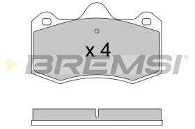 BREMS BP3617 - PASTIGLIE FRENO - BRAKE PADS