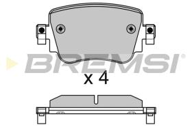 BREMS BP3623 - PASTIGLIE FRENO - BRAKE PADS