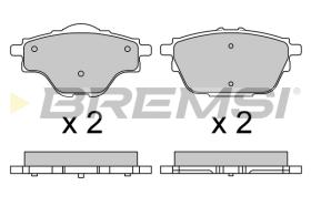 BREMS BP3625 - PASTIGLIE FRENO - BRAKE PADS