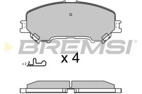 BREMS BP3629 - PASTIGLIE FRENO - BRAKE PADS