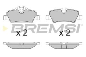 BREMS BP3632 - PASTIGLIE FRENO - BRAKE PADS