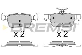 BREMS BP3637 - PASTIGLIE FRENO - BRAKE PADS