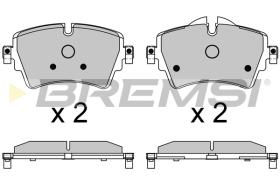 BREMS BP3639 - PASTIGLIE FRENO - BRAKE PADS