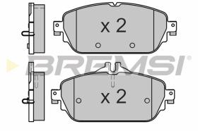 BREMS BP3640 - PASTIGLIE FRENO - BRAKE PADS