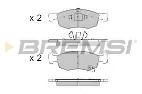 BREMS BP3646 - PASTIGLIE FRENO - BRAKE PADS