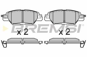 BREMS BP3661 - PASTIGLIE FRENO - BRAKE PADS