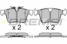 BREMS BP3664 - PASTIGLIE FRENO - BRAKE PADS