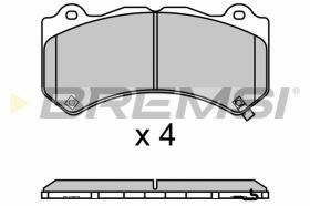 BREMS BP3670 - PASTIGLIE FRENO - BRAKE PADS