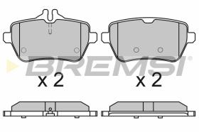 BREMS BP3672 - PASTIGLIE FRENO - BRAKE PADS