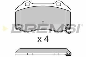 BREMS BP3675 - PASTIGLIE FRENO - BRAKE PADS