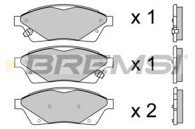 BREMS BP3694 - PASTIGLIE FRENO - BRAKE PADS